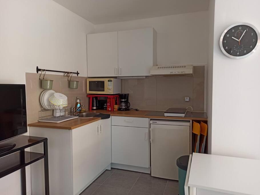 Studio 4 Pers, Terrasse, Climatisation, Parking Inclus Cannes Buitenkant foto